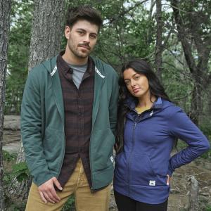 Roots73 CANMORE Eco Full Zip Hoody - Men's (decorated)