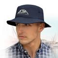 (A) Bucket Style (Fitted) - Polyester Pearl Nylon - UPF50+