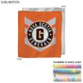 Colored Microfiber Dri-Lite Terry Skate, Cooling, Rally Towel, 10x10, Sublimated Edge to Edge 1 side