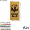 48 Hr Quick Ship - Team Towel in Microfiber Dri-Lite Terry, 22x44, Sublimated Bench, shower towel